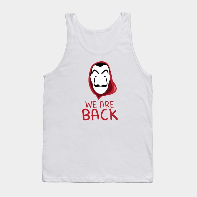 La Casa De Papel Tank Top by FlowrenceNick00